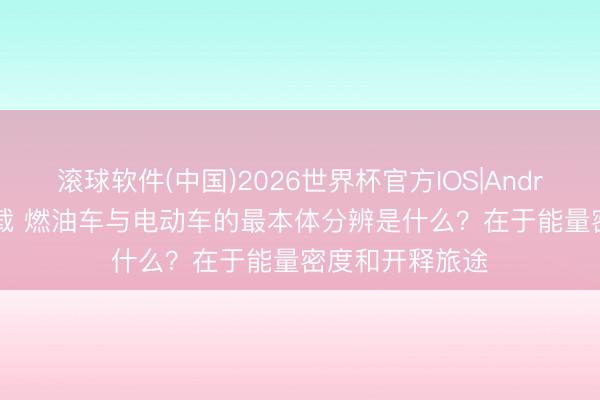 滚球软件(中国)2026世界杯官方IOS|Android手机app下载 燃油车与电动车的最本体分辨是什么？在于能量密度和开释旅途