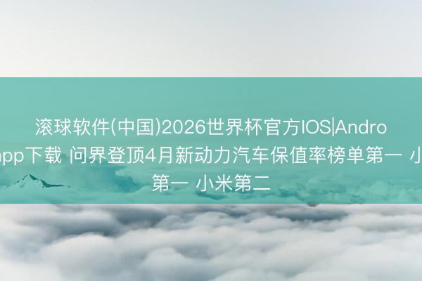 滚球软件(中国)2026世界杯官方IOS|Android手机app下载 问界登顶4月新动力汽车保值率榜单第一 小米第二