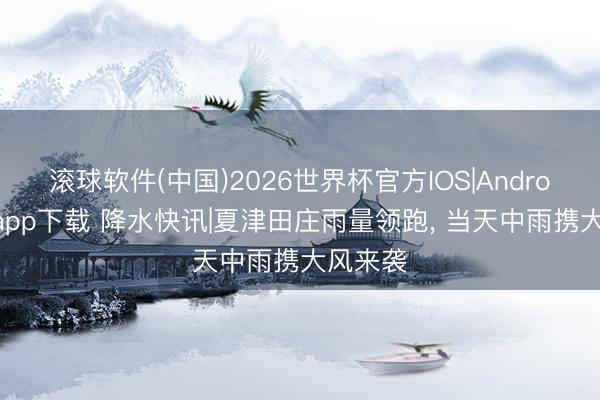 滚球软件(中国)2026世界杯官方IOS|Android手机app下载 降水快讯|夏津田庄雨量领跑， 当天中雨携大风来袭